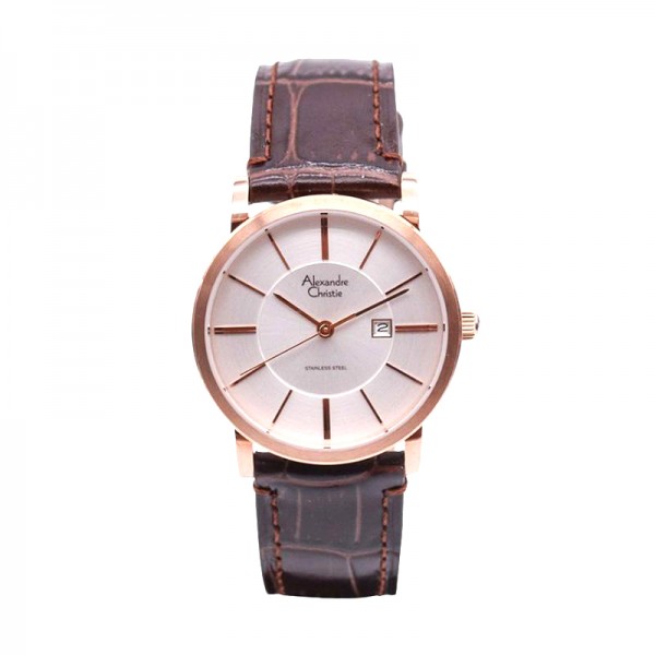 Alexandre Christie AC 8344 Rosegold White Lady LDLRGSL